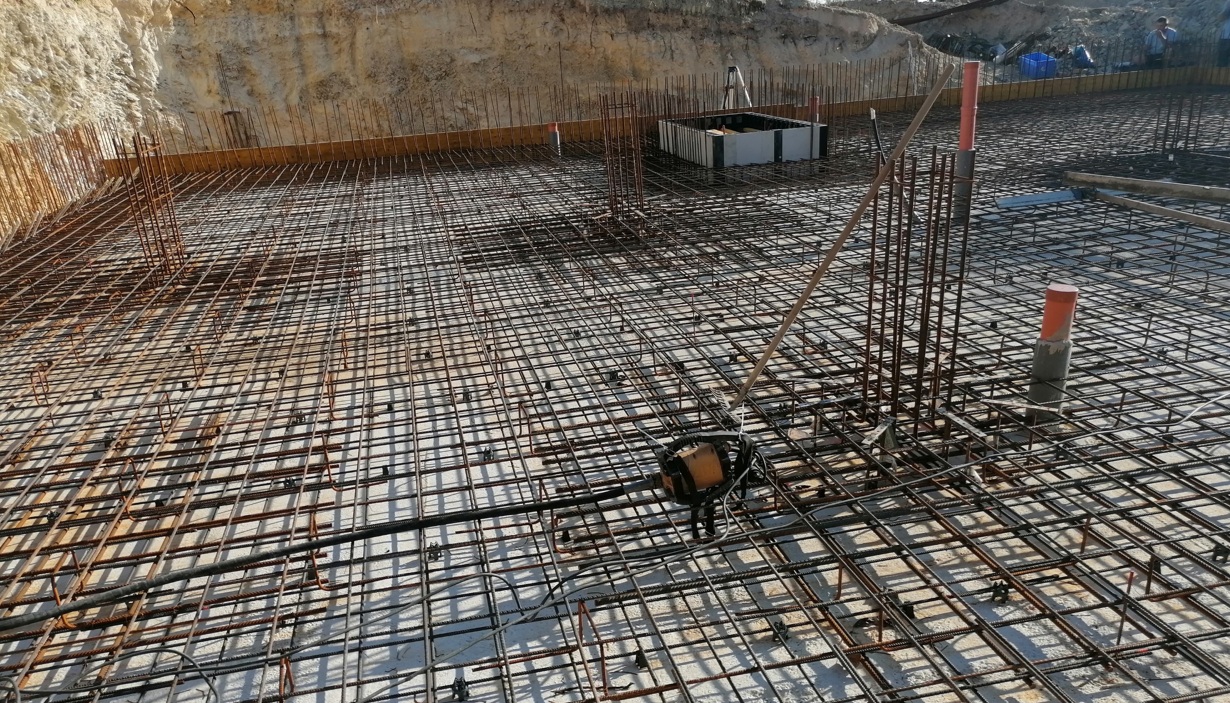 Családi és társasház monolit vasbeton szerkezet - 2