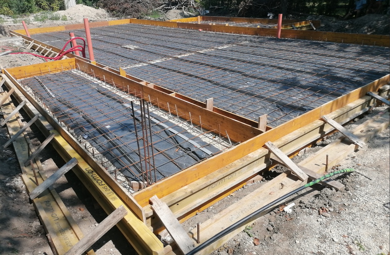 Családi és társasház monolit vasbeton szerkezet - 3